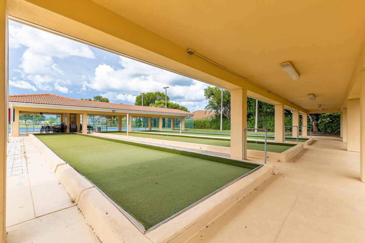 Bocce Ball Court in Bonita Springs, Florida